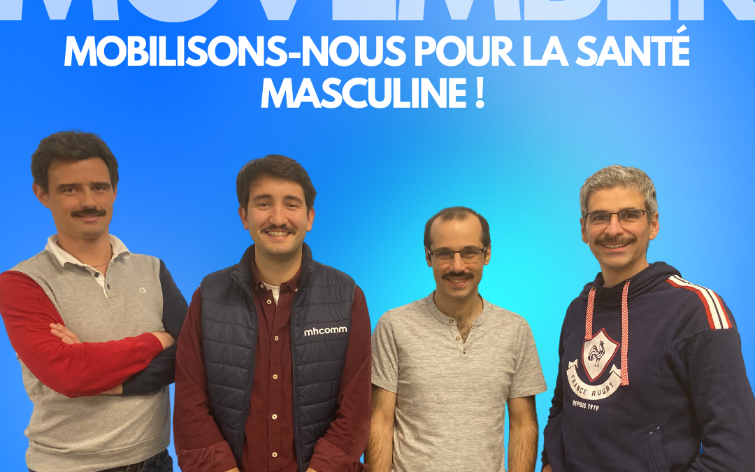 Movember : MHComm s’engage dans la lutte contre les cancers masculins