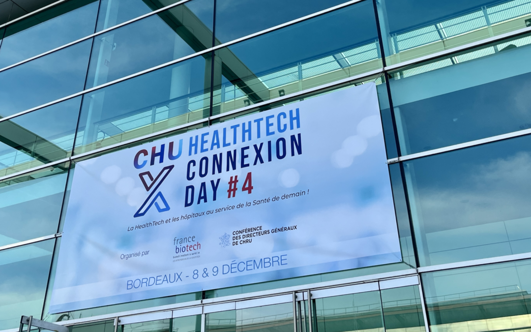 MHComm au CHU HealthTech                                                                                                                 Connexion Day : connecter innovation, hôpital et territoires 