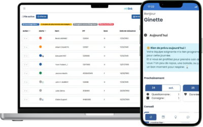 Refonte de l’interface de notre DMN de télésurveillance MHLINK : Une nouvelle interface pensée pour le soin… et pour l’avenir 